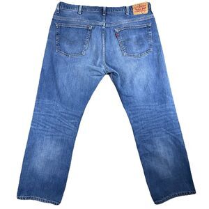 Levi's 569 Jeans Mens 38x32 Loose Straight Fit Whiskered Medium Wash "R tab"